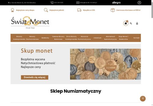 Świat Monet Sklep Numizmatyczny Patryk Żmija